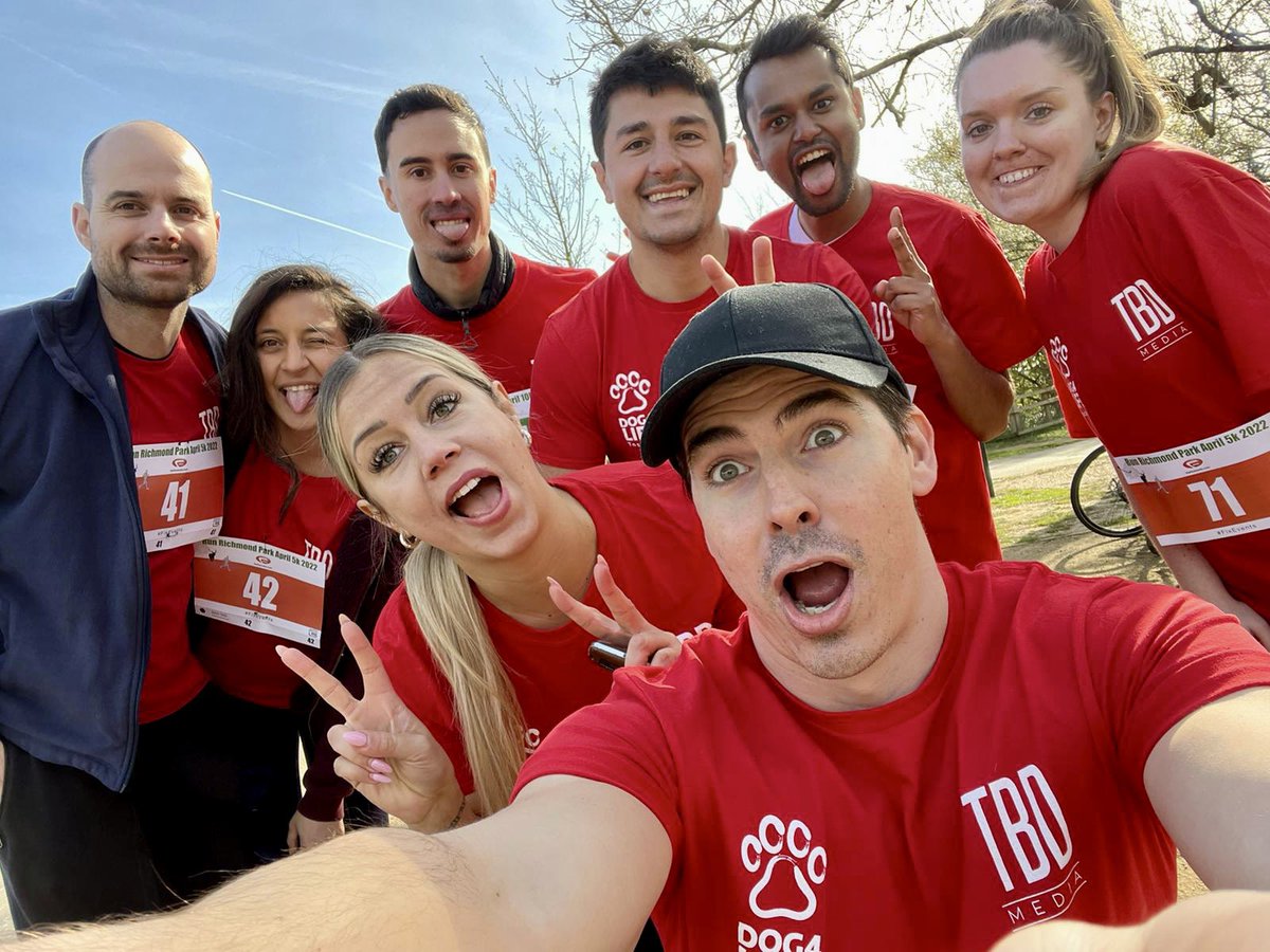 alparkdave's tweet image. Sweaty 33mins later … #DoItForDogs ❤️