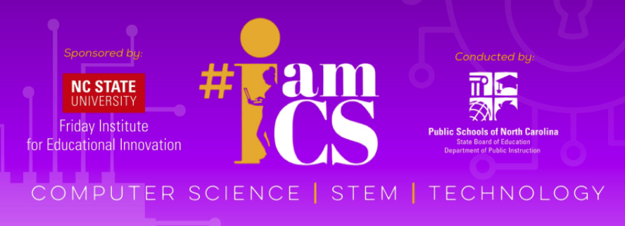 ncpublicschools's tweet photo. Join NCDPI and @NCState April 30, from 10 am - 5:30 pm for #IAmCS student-led Computer Science and STEM Summit at @FridayInstitute. K-12 students interested in STEM topics will participate in hands-on workshops, games, more. Register - https://t.co/EzOlG86yGi. Deadline April 24. https://t.co/ghrFWz43Kh