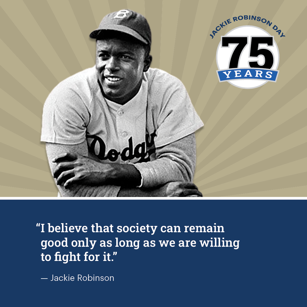JRFoundation's tweet photo. Jackie Robinson believed that the measure of a man was in his impact on others. Honor #JackieRobinsonDay 2022 & support his living legacy, the Jackie Robinson Foundation https://t.co/XgUz7F9JcB
#Jackie42 #JRFoundation
JR Day Activities https://t.co/0d636ulTJX https://t.co/Gcnl7SO3J5
