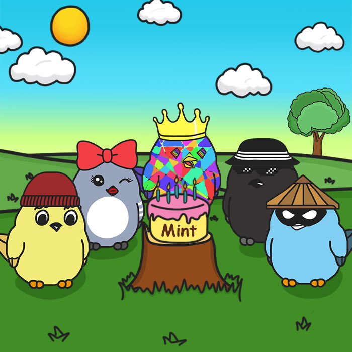 Spring birds tweet media