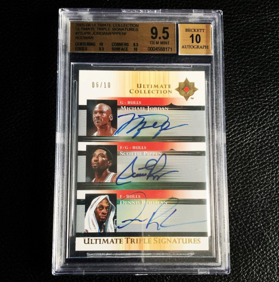 Dave & Adam's on Twitter: "Three iconic Bulls. One card 😍 😍 Credit: IG-  exquisitesportscollectibles https://t.co/DX5qkTogaL" / Twitter