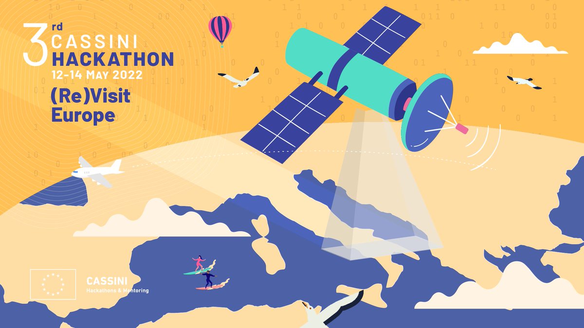 Curious about #space and emerging #technologies? 🛰 Bursting with new ideas 🧠 to transform the European tourism industry? At the 3rd #CASSINIHackathon, you can use #Copernicus Earth observation data and information 🌍 to build your solution! Sign up now: lnkd.in/dFutnWdw
