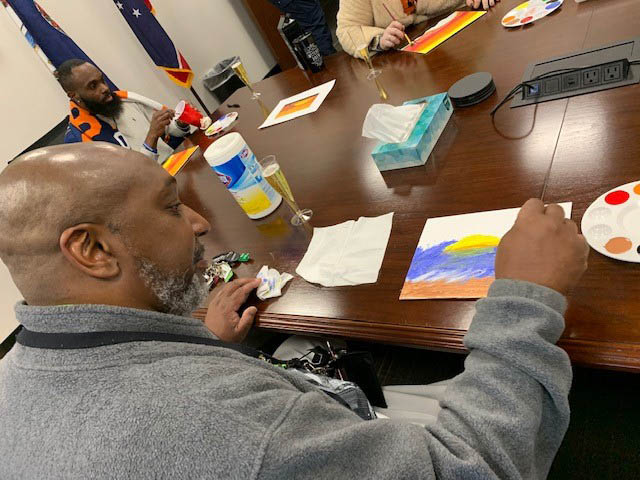 We've celebrated #NationalTelecommunicatorsWeek so far with "Sleepy Day, "Black and White" day, Cell Phone Sally, Paint events, and an ice cream bar!