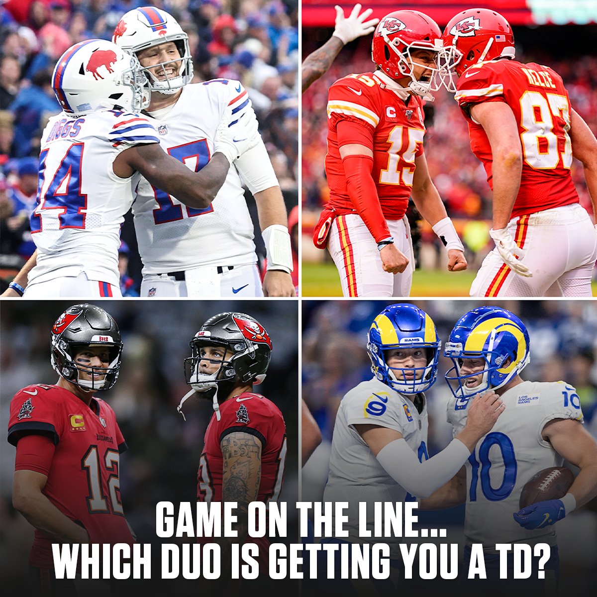 NFL's tweet photo. Who's your pick? ⤵️ https://t.co/wLUZuCfj91