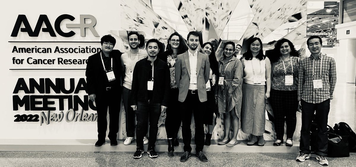 The best crew! Inspired by these talented people. A real privilege to work with them everyday! #BakhoumLab #AACR22 ⁦<a href="/AACR/">AACR</a>⁩ ⁦<a href="/MSKCancerCenter/">Memorial Sloan Kettering Cancer Center</a>⁩