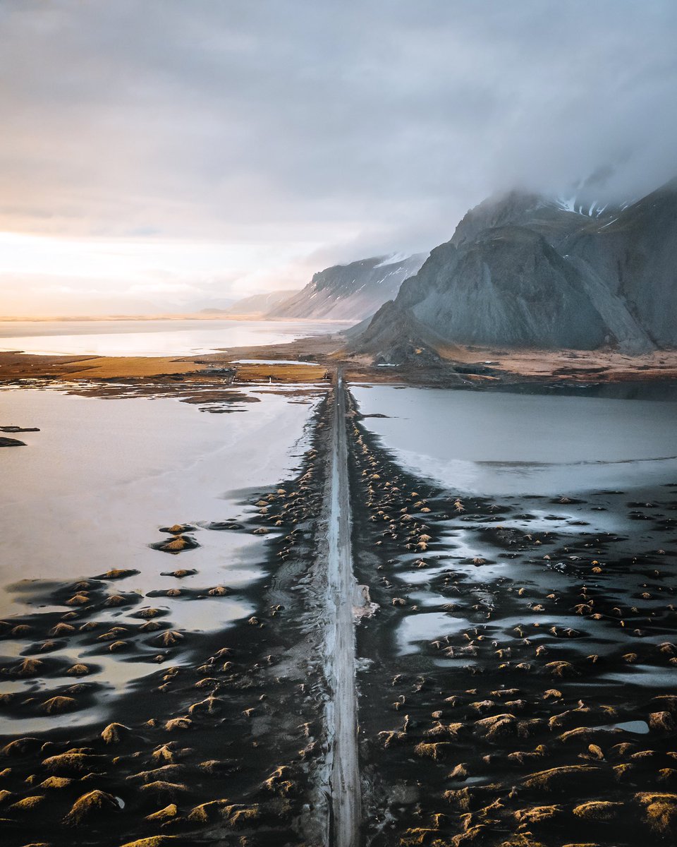 Beautiful sunset from Iceland. Some of my best hours spent in this beautiful country.