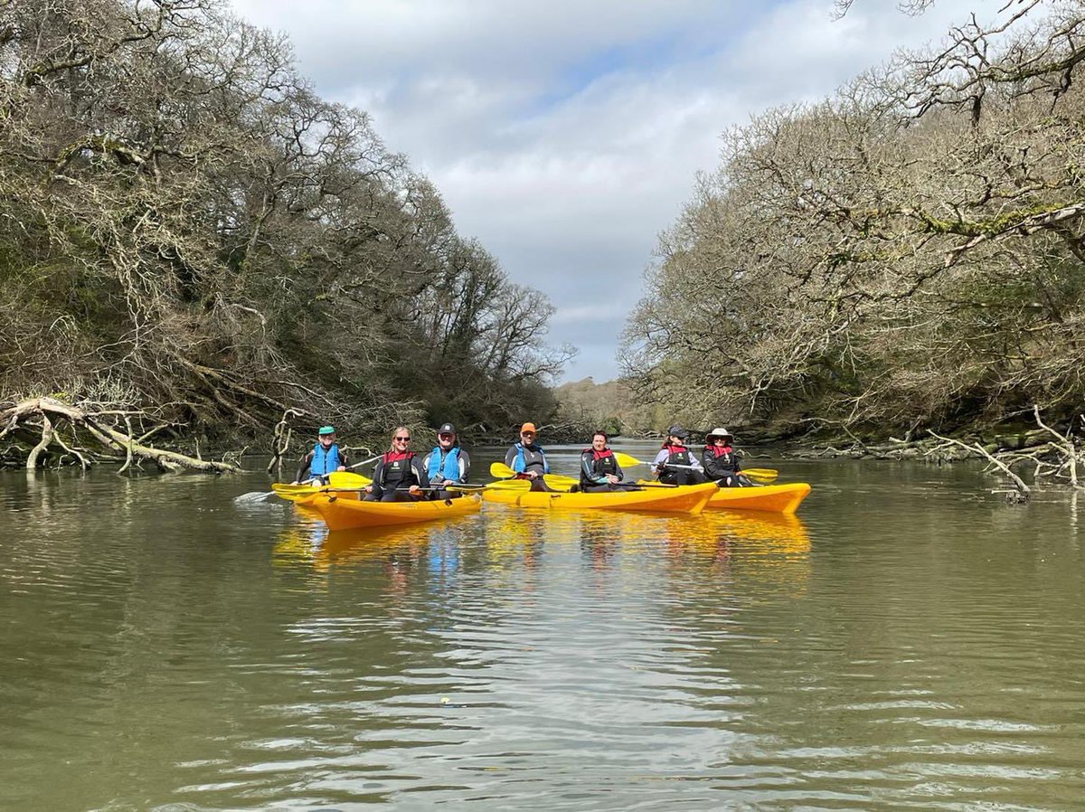 KoruKayaking's tweet photo. Plan this Easter Holidays? Why not book a 2 hour stunning guided kayak adventure or @KoruSup the wildlife and scenery is beautiful and you might like to enjoy a wild swim 
Book on the  website 
#lovestagnes #visitstagnes #helfordriver #frenchmanscreek #budockveamhotel #cornwall https://t.co/iqvYPm8VKa