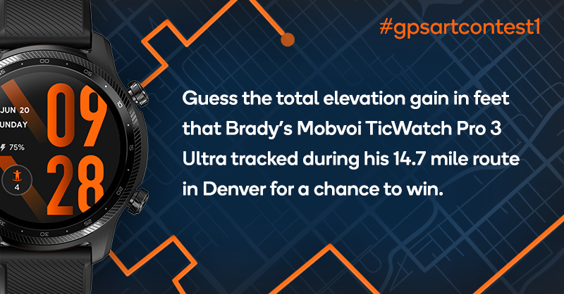 Want to win a #Snapdragon Wear powered smartwatch? Answer the question below about GPS artist <a href="/BrayDArcher/">Brady Archer</a>’s mile-high route, use #gpsartcontest1, tag and follow <a href="/Snapdragon/">Snapdragon</a>.
