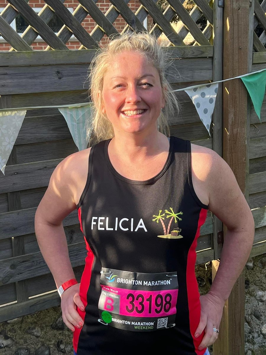 basket_treasure's tweet photo. 🎉💜@BrightonMarathn 💜🎉

A BRILLIANT day for it 🏃🏼‍♀️☀️🙌🏻
Really proud to be wearing my TTBA vest and running to support children’s emotional health 💚🏃🏼‍♀️💚🏃🏼‍♀️💚🏃🏼‍♀️💚 feeling a little sore now but absolutely buzzing 💪❤️ https://t.co/LrfrhODsJX