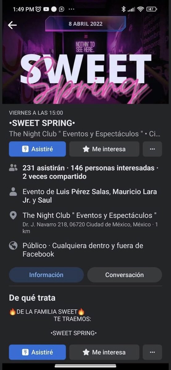 Fannesyta's tweet photo. @AristeguiOnline @AristeguiOnline siguen mal informando, el lugar ya no era un bar. Es espacio que se renta para realizar eventos, networking, etc. En esta ocasión unos pseudoorganizadores rentaron dicho lugar para supuestamente realizar la salida de la prepa 4. https://t.co/JDqYDv1lVX