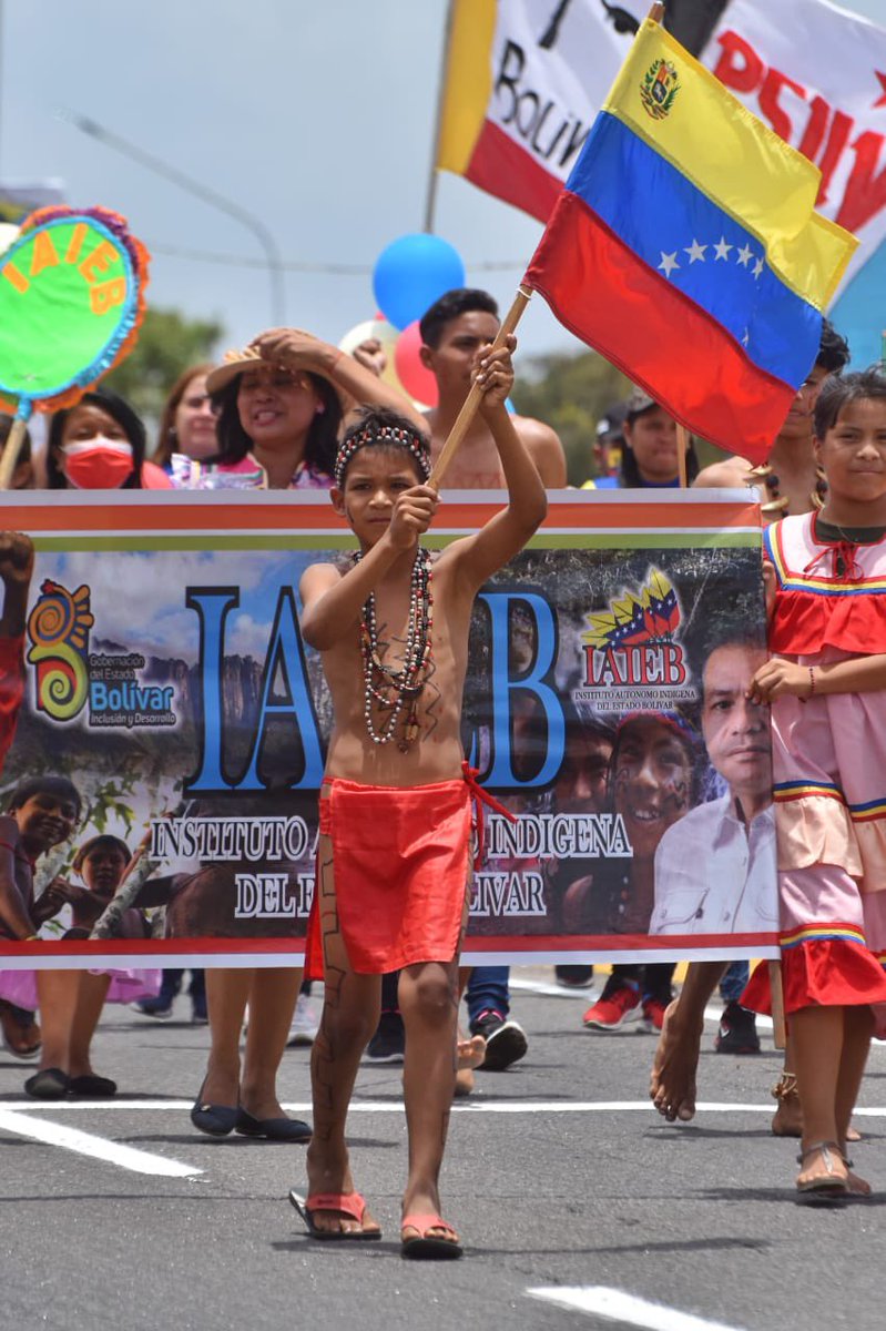 amarcanopsuv's tweet photo. Gracias SAN FÉLIX!!! Que viva Manuel Piar rumbo al Panteón @NicolasMaduro @dcabellor @delcyrodriguezv @CancilleriaVE @PartidoPSUV 205 años después aquí sigue el pueblo en unión Civil, Militar , Policial perfecta para seguir venciendo @TareckPSUV https://t.co/AWjgLaM9U5