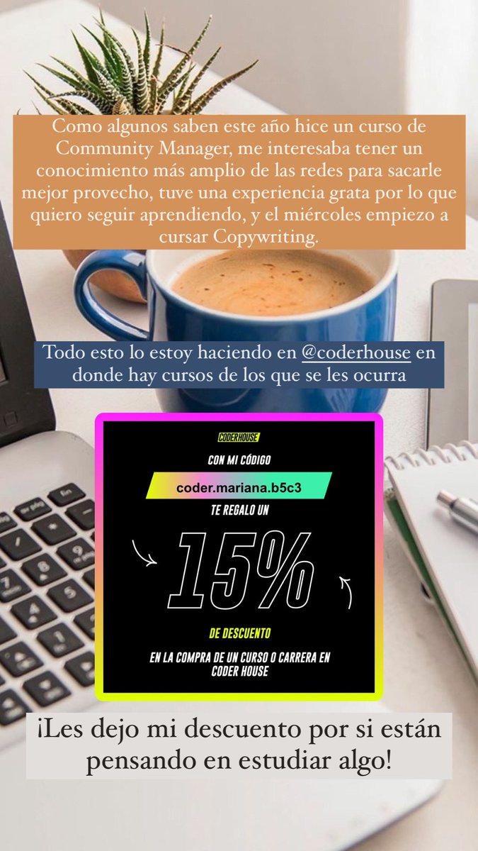 MarianOhRayos's tweet image. #coderhouse