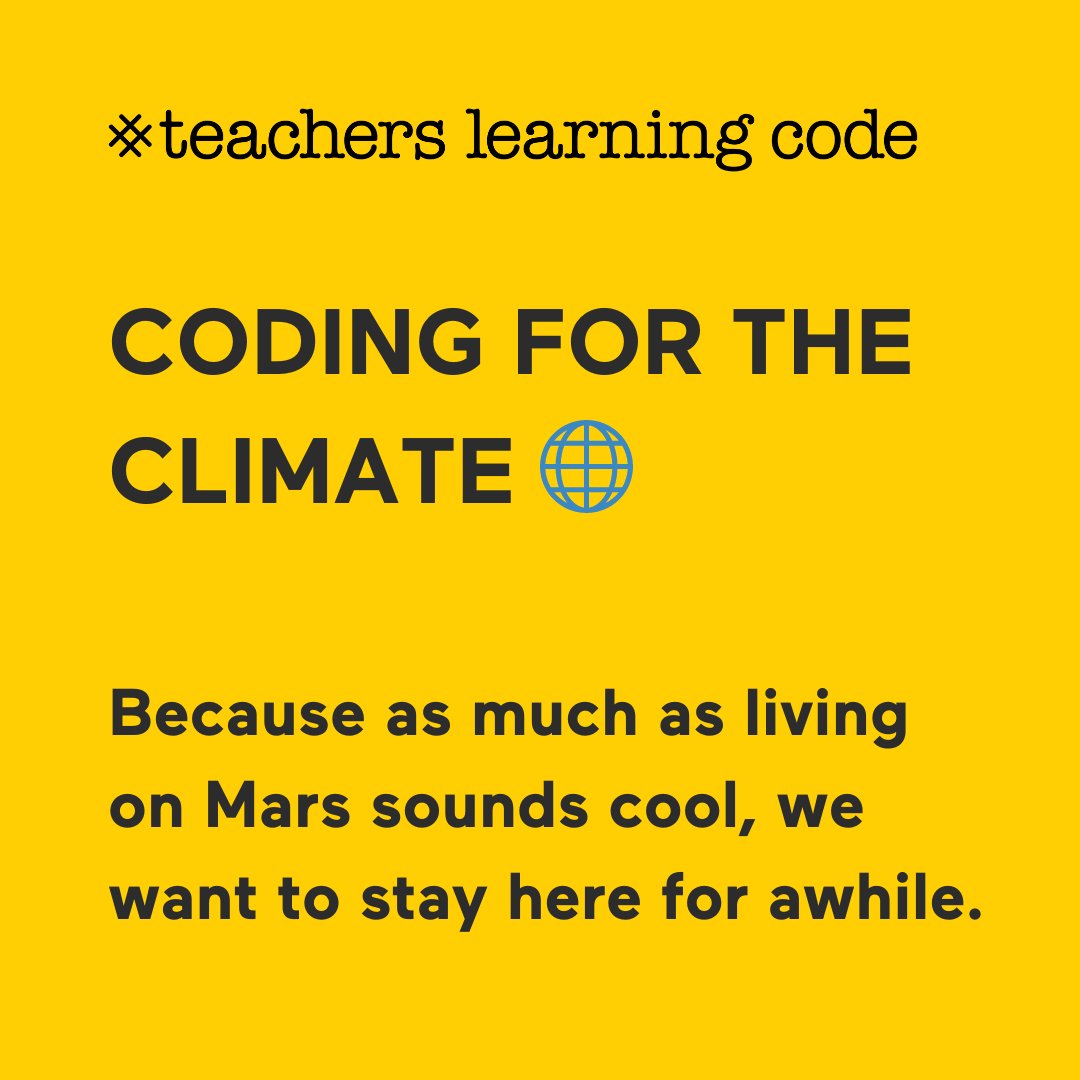 learningcode's tweet photo. Earth Day is coming up on April 22, a day to celebrate this planet we live on and draw attention to the need for radical climate action.
#EarthDay #EarthDay2022 #CodingForTheClimate #TeachersLearningCode #KidsLearningCode https://t.co/FuuqNMYbaD