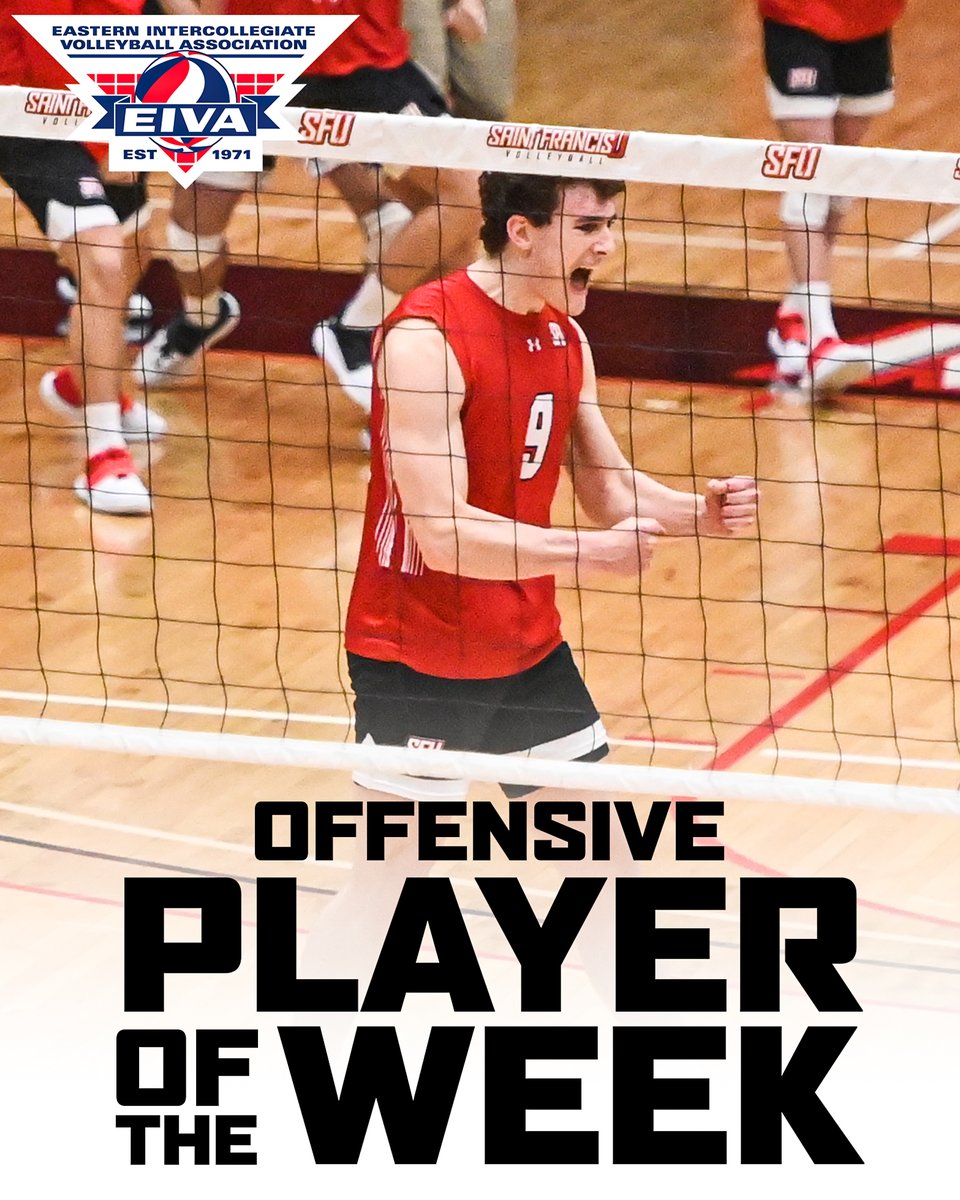 Nathan Zini earns EIVA Offensive Player of the Week‼️

Who's surprised?? 

📰 bit.ly/3rdgfgH

🔴⚡️🏐
#GoRedFlash #RedFlashmvb