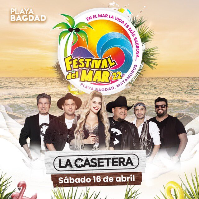 LaCaseteraMX's tweet photo. Nos vemos en #Playabagdad #matamoros 16/04/22 para bailar y cantar 🕺🏼💃🏼❤️🌟 https://t.co/TM4Fy7FXpZ