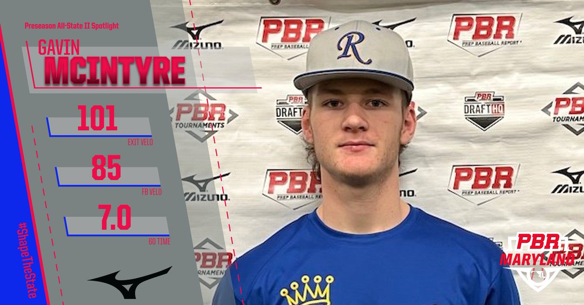 💥 MD Preseason All-State II Spotlight

👀 '23 LHP Gavin McIntyre <a href="/GavinMcIntyre14/">Gavin McIntyre</a> 

Projectable LHP with a good FB and strength at the dish

Full Profile: zcu.io/ttUg 

Full Release: zcu.io/CP19