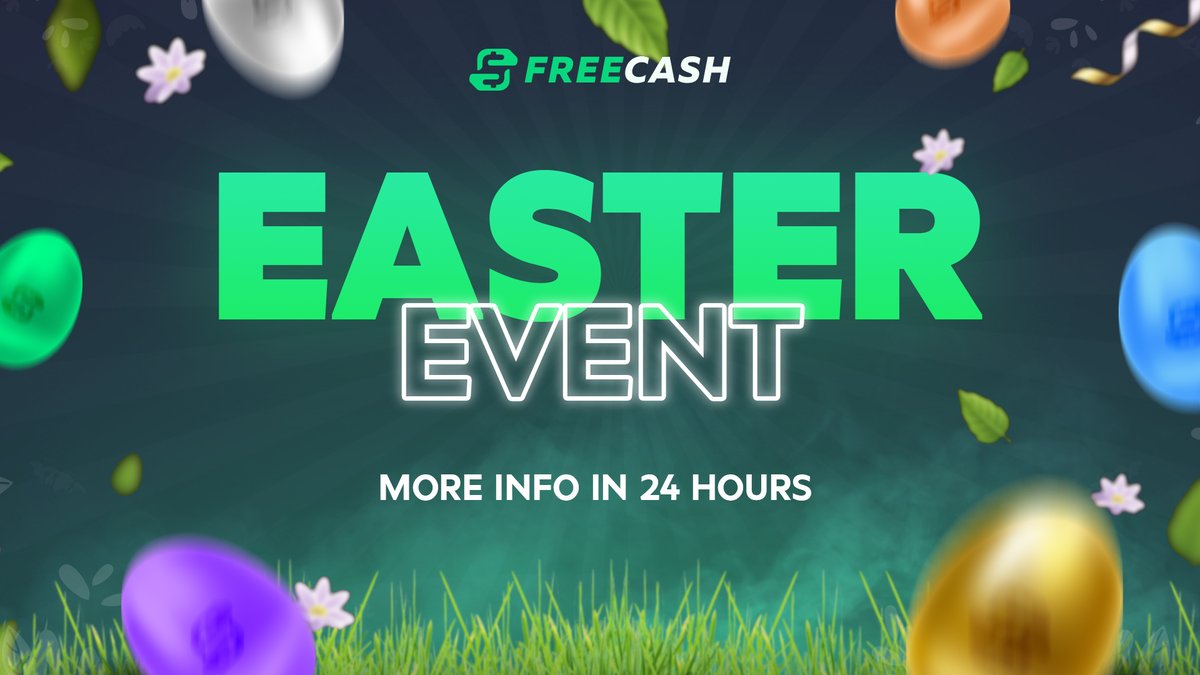 Have you heard of our Easter Event already?! 🐣 

More than 3.000$ given out each day! Who’s interested in more details?🔥😏