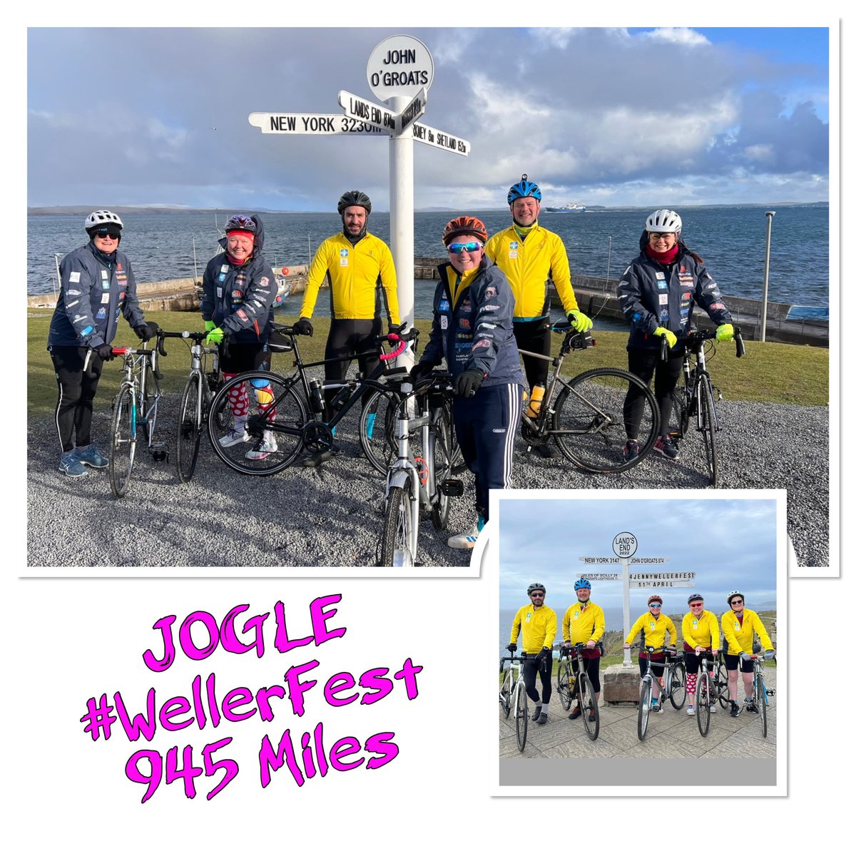 We made it!! #jogle #braintumourresearch #wellerfest