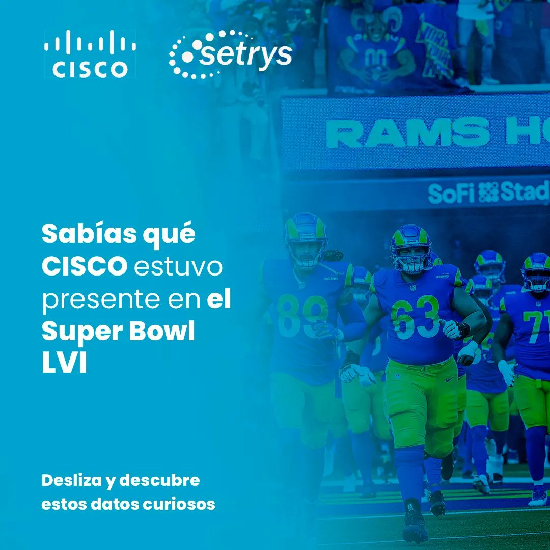 SetrysCorp's tweet photo. Cisco (NASDAQ: CSCO) es el líder mundial en tecnología que potencia el funcionamiento de Internet🌐☁️

 Cisco inspira nuevas posibilidades reimaginando sus aplicaciones, asegurando su empresa, transformando su infraestructura y potenciando sus equipos para un futuro global https://t.co/98hlpeGt0H