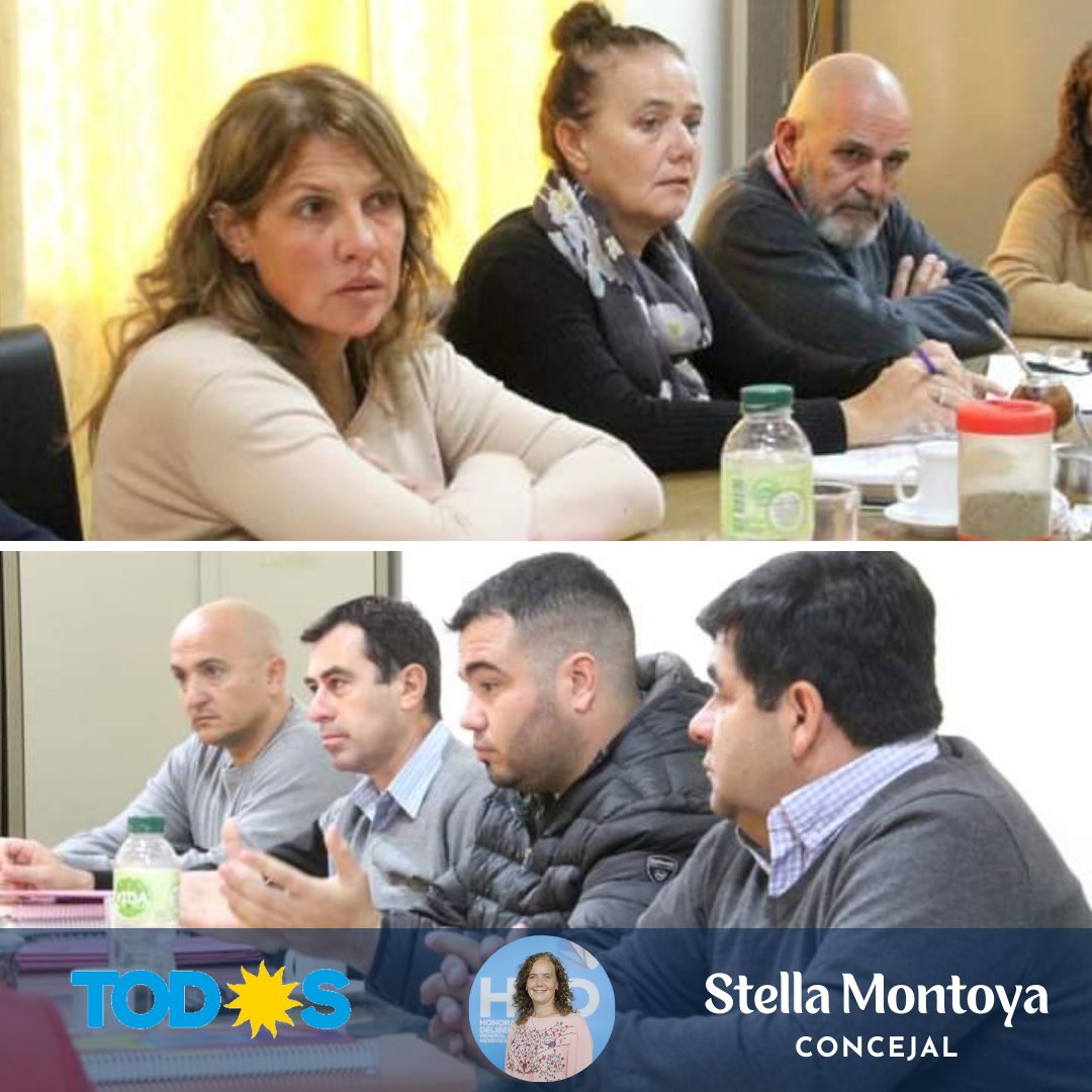 StellaMConcejal's tweet photo. 🔵Hoy, en comisión de Legislación recibimos a Darío Olguín, Secretario General del Sindicato de Empleados Municipales, para charlar sobre temas relacionados con los empleados de la Municipalidad del departamento.

#StellaMontoya #Concejal https://t.co/tj9GJpEyBU