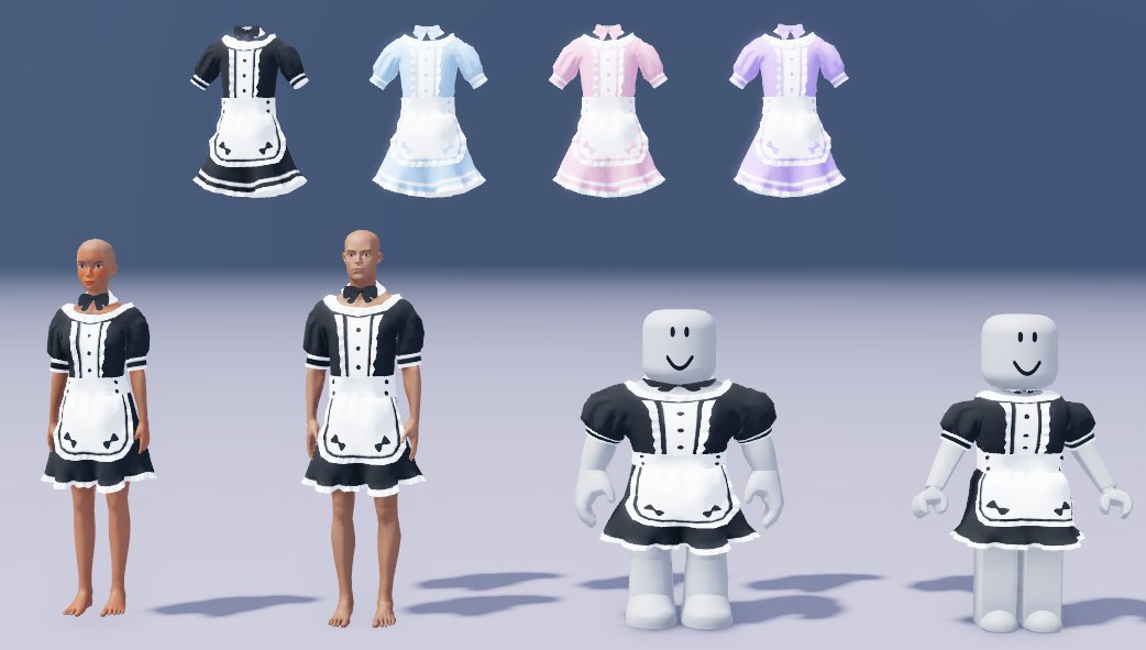 Clothing for the character Roblox - Mediamodifier