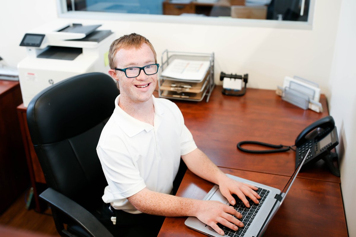 ConnectableJax's tweet photo. The types of jobs that people with IDD hold have shifted over the past 5 years. Clerical and data entry jobs, knowledge work, customer-facing roles, and management positions are on the rise. Find your next best employee here- https://t.co/s588zZipQ1
#IAmEmployable #IAmConnectable https://t.co/2Vn56sp2DE