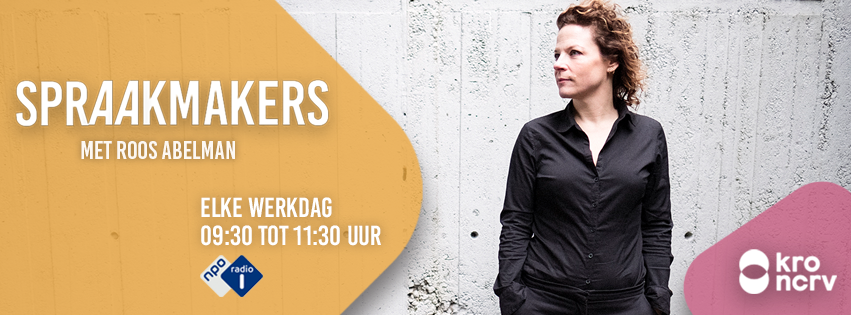 Goedemorgen! Spraakmaker is regisseur Leopold Witte, hij vertelt over de satirische en absurdistische Speld Theatervoorstelling.

Het Mediaforum is het <a href="/gjhoekman/">Gert-Jaap Hoekman</a> van <a href="/NUnl/">NU.nl</a> en Henrike van Gelder van <a href="/KidsweekNL/">Kidsweek</a>

📻 Presentatie <a href="/roosabelman/">Roos</a>, 09:30 <a href="/NPORadio1/">NPO Radio 1</a>!