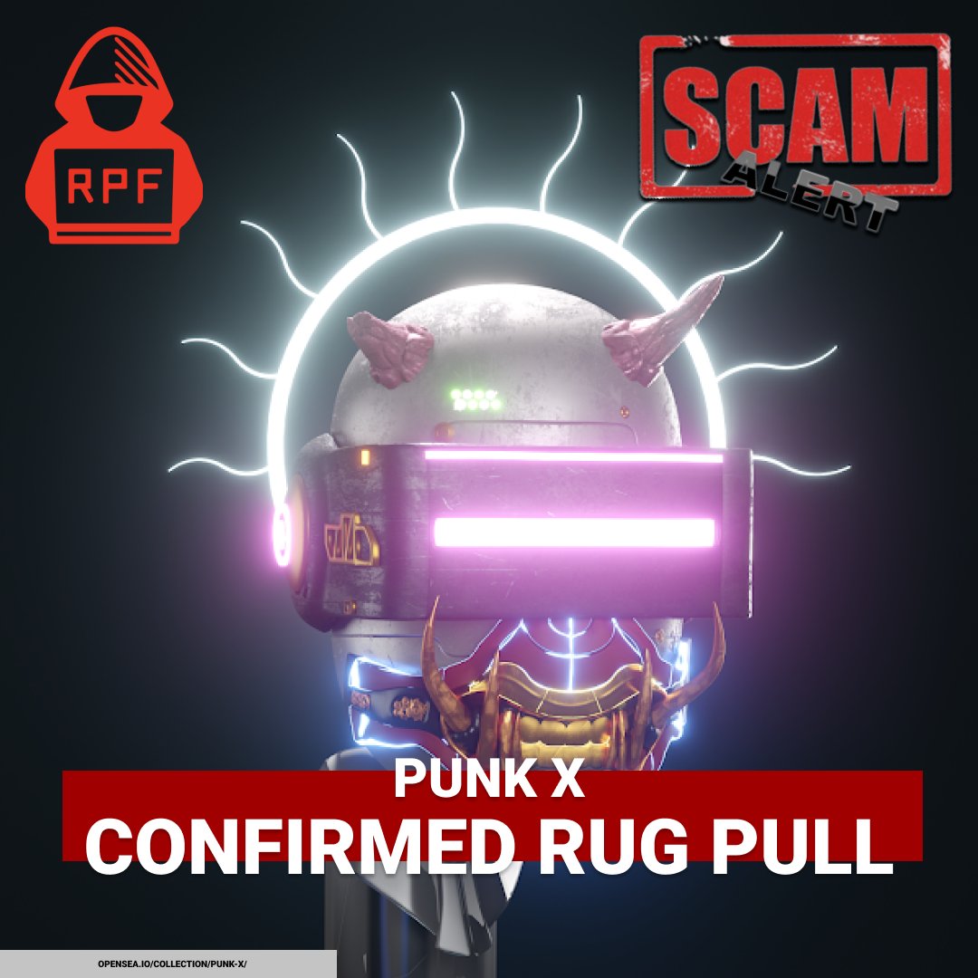 rugpullfinder's tweet photo. . @PunkXnft 

Community is working hard to take contract back from @hollywood777eth - A lot of mistakes were made re and during mint which led to early struggles. @shanicucic96 and @sgsmith00 were brought on to move the project forward, but management failings have led here. https://t.co/f20MbxQMZh