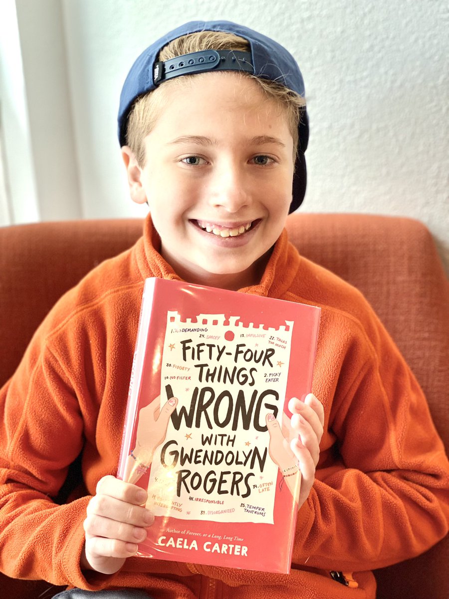 ETrainsWorld's tweet photo. How’s my morning been? Well, I woke up, and in one sitting, I read the entirety of “54 Things Wrong With Gwendolyn Rogers” by @CaelaCarter!
If you liked “Starfish” by @AuthorLisaFipps, you will love this powerful #MGread about acceptance and hope!
#books #reading #amreading #book https://t.co/PDq1gwuxil
