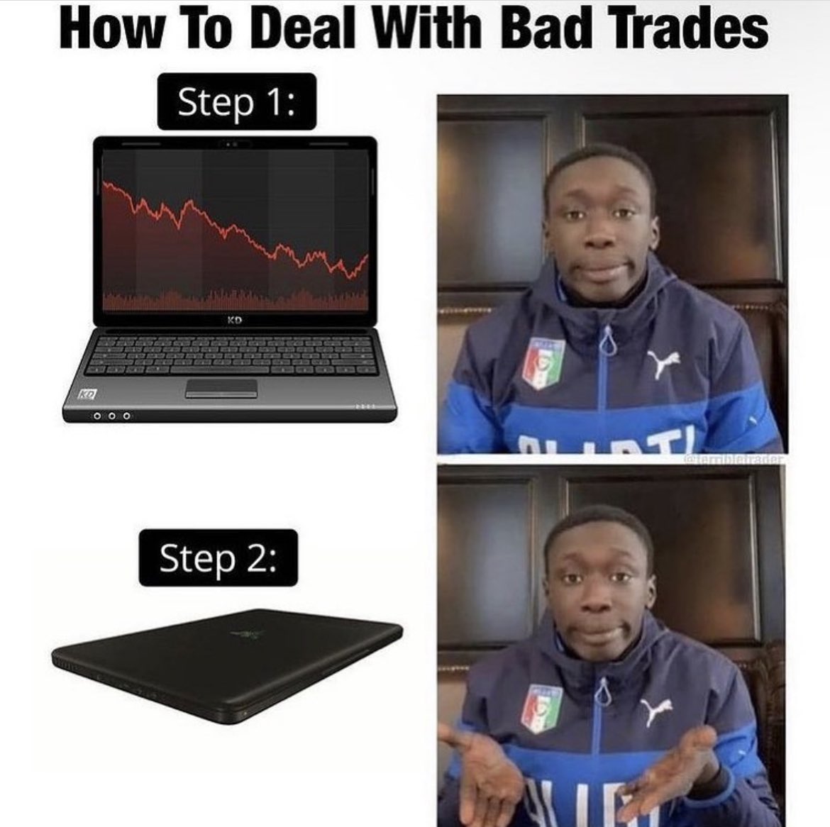 RealNourAtta's tweet photo. Easier said then done with a choppy $market 😂🤦🏻‍♂️ https://t.co/bhCYjDAcjg