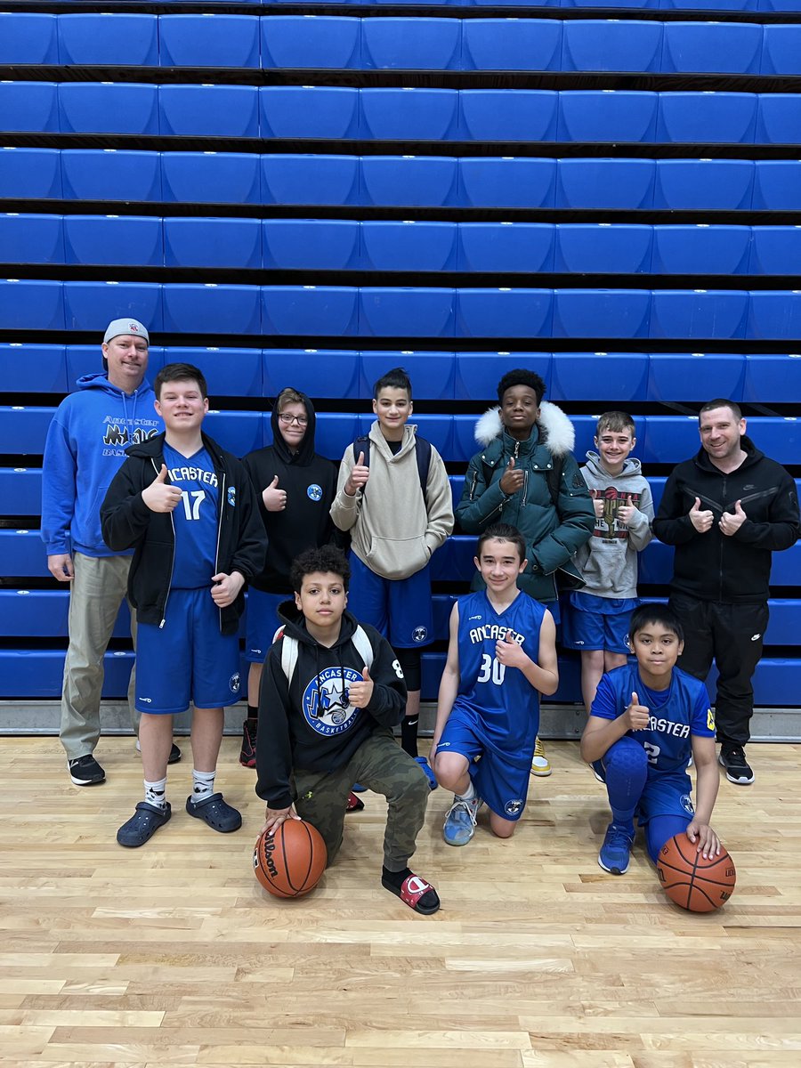 Congrats to our U13 Boys Gray who played great this weekend against some tough competition going 2-2 at the Gladiator Cup Tournament! #ancastermagic