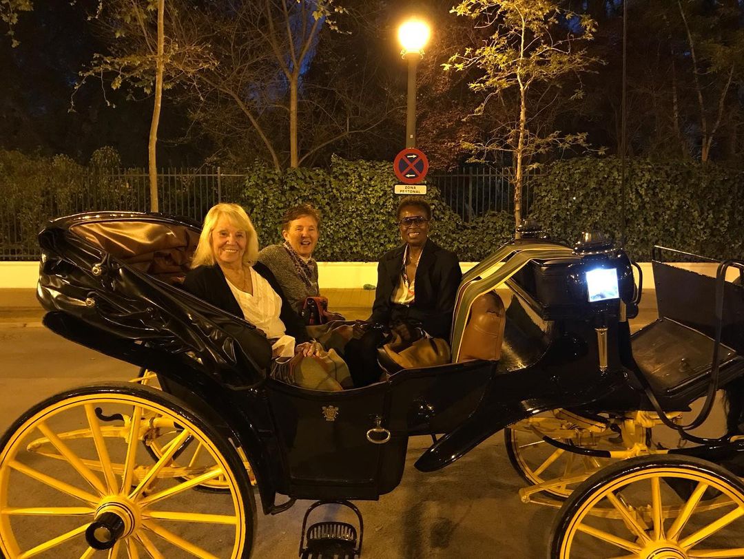 Our guests are enjoying their first evening in #Seville during the Best of #Spain &amp; #Portugal tour along with Travel Director Betty 🤗