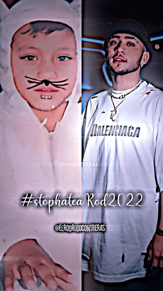 mirosstreras's tweet photo. STOP HATE A ROD 2022
#stophateaRod2022 https://t.co/FMXKnQ5qrG