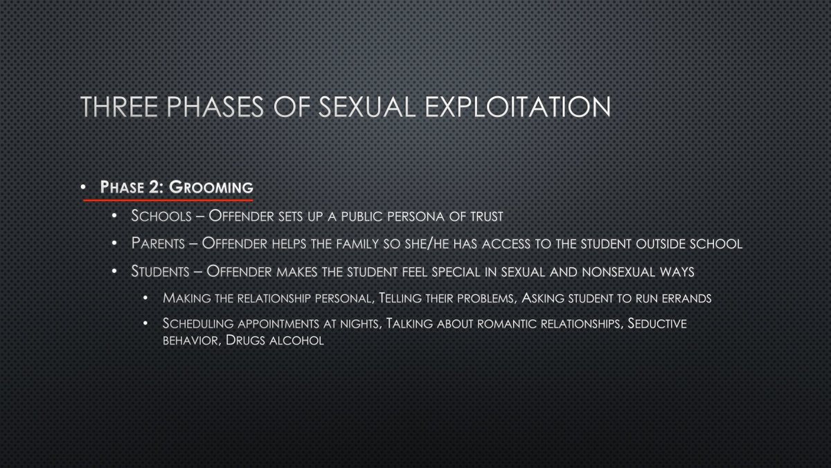 christopherrufo's tweet photo. In 2019, the Iowa Dept. of Education released a guidebook on identifying "grooming" in public schools. Warning signs include "talking about student sexuality" and "inappropriate and personal conversations with students." This is what parents want to stop.
https://t.co/7GNSJ8NIwL https://t.co/ePCLtR7GuY