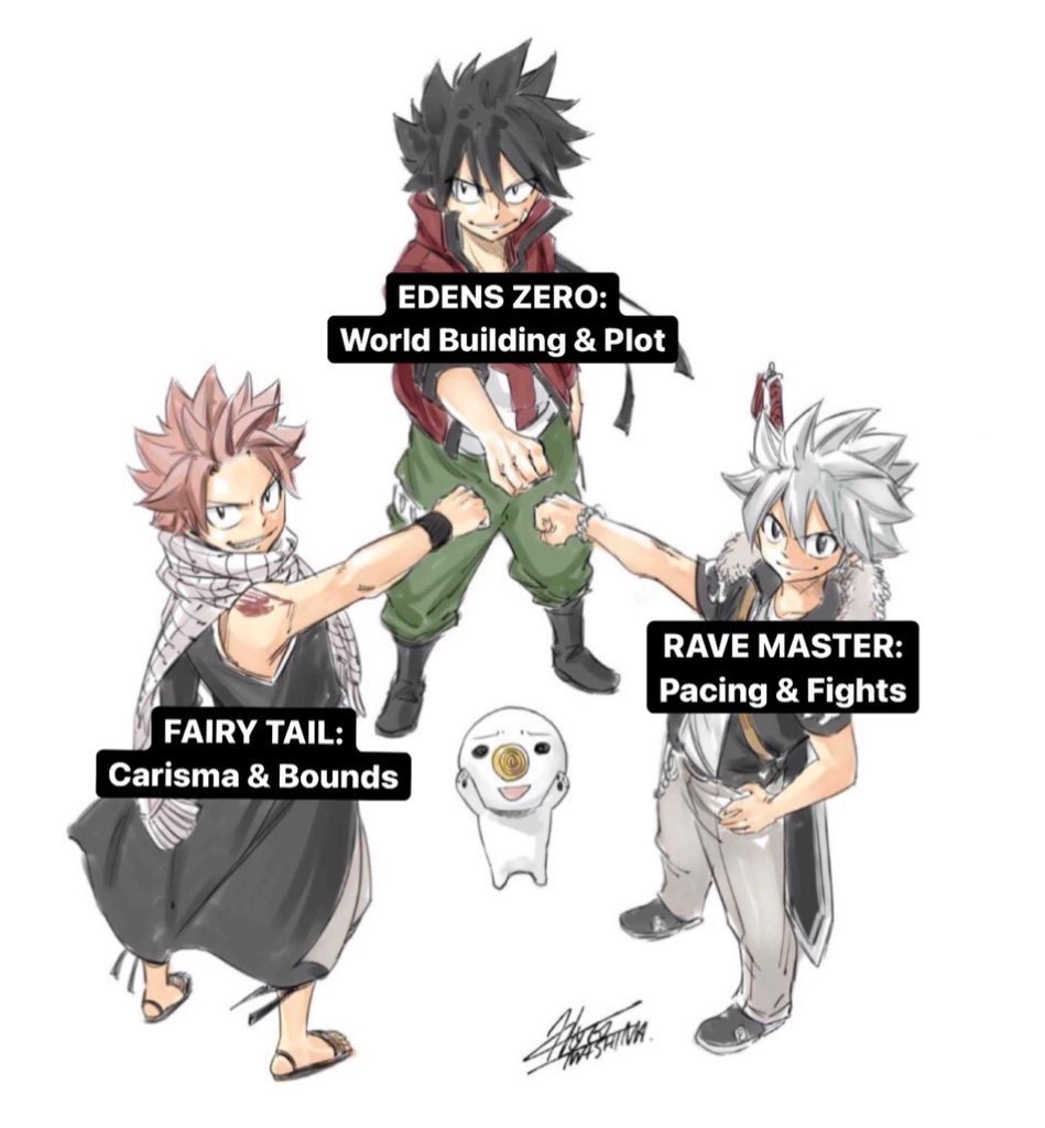 Mizu How To Create The Anime Ravemaster Fairytail Edenszero T Co Iixxxn2ow6 Twitter