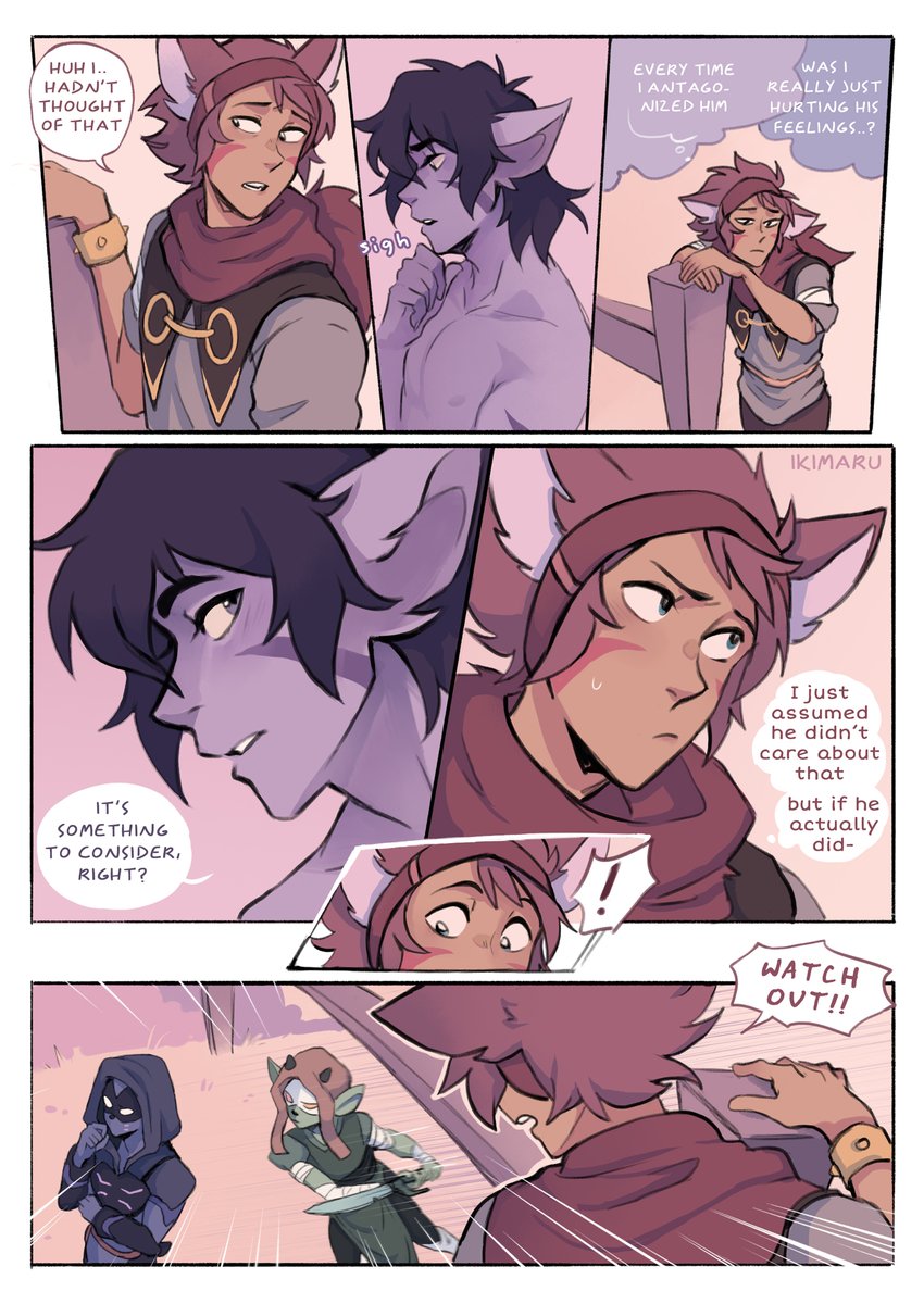 VR/college AU part 12-1! time for some hanging out in the game c: 