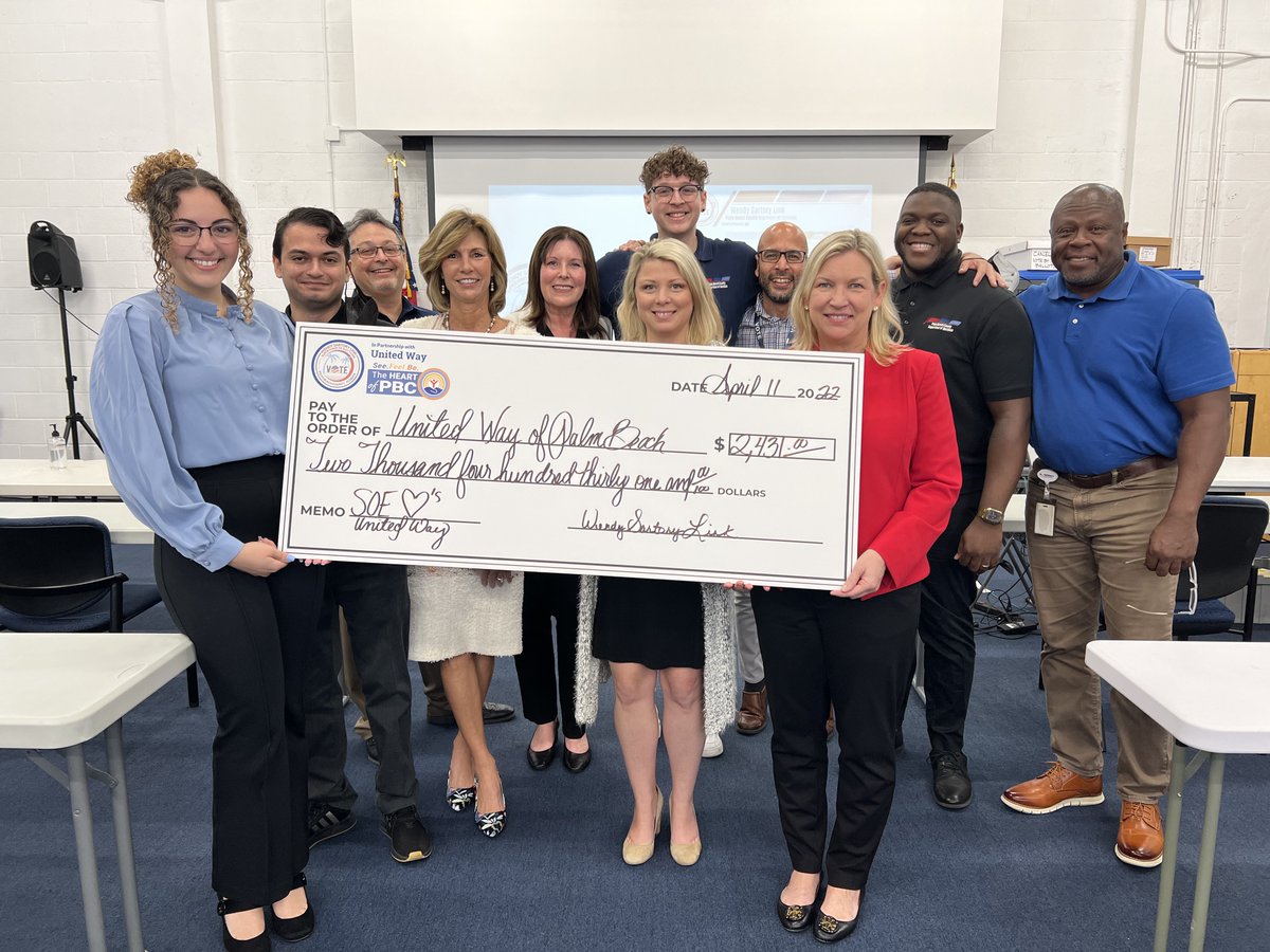 votepalmbeach's tweet photo. #VotePalmBeach April is National Volunteer month! We kicked off April by meeting with United Way of Palm Beach County! If you are interested in learning more about our Community Task Force, reach out to info@VotePalmBeach.gov. ✨ #CommunityTaskForce #GiveBack https://t.co/mfwK7th5pd