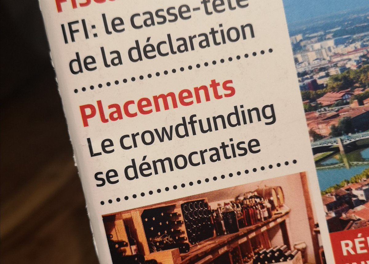 EmSchaf's tweet photo. Mon enquête sur le #crowdfunding est à lire dans le numéro de #MieuxVivre en kiosque actuellement. Peut servir à des investisseurs en quête de placements originaux, voire, pourquoi pas, à des responsables de parti ayant fait moins de 5%. https://t.co/FX1brg240Q