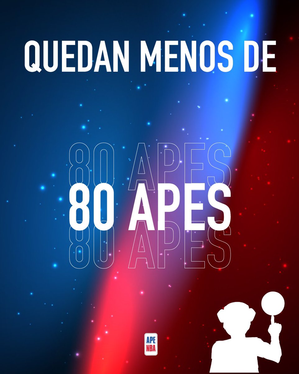apesports_nft's tweet photo. LAST CHANCE TO EARN REWARDS‼️

Less than 80 nba jumpsuits left to finish this collection of 999 nba🙉 jumpsuits.

Take advantage and get your nft apes, then it will be too late🥶

Join the best community and project and earn amazing rewards just for holding your nft (link in bio) https://t.co/FeXOnrPASP