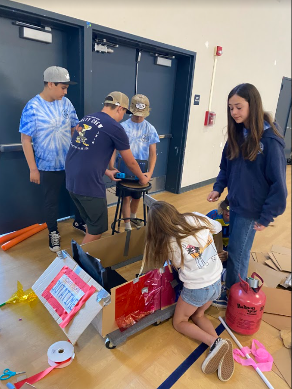TimeTravelJrnys's tweet photo. Still riding the high of Time Travel Day with Valley Middle School in Carlsbad, California, just north of San Diego. Check out some of these epic time machines they built as their launching point to explore their past and future. https://t.co/DUXgRepolQ