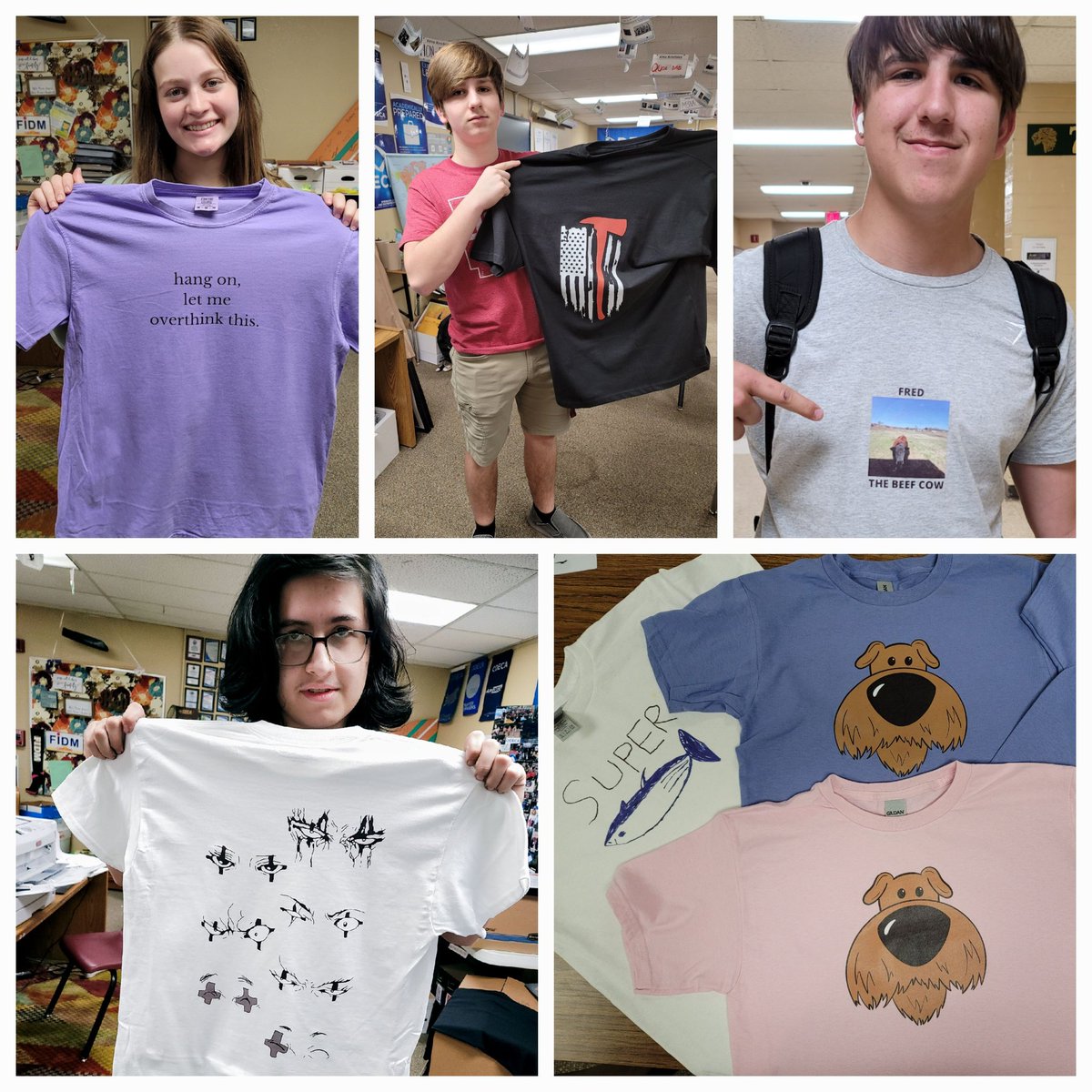 AlmaDECA's tweet photo. ....so we have been learning how to create shirts.......

#learninganddoing #skills #technology  #customshirts https://t.co/OpvuNQHwVX