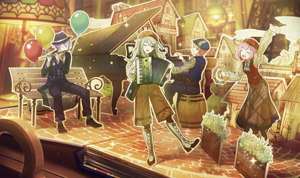 untrained vs trained group pics 
#プロセカ #ワンダショ