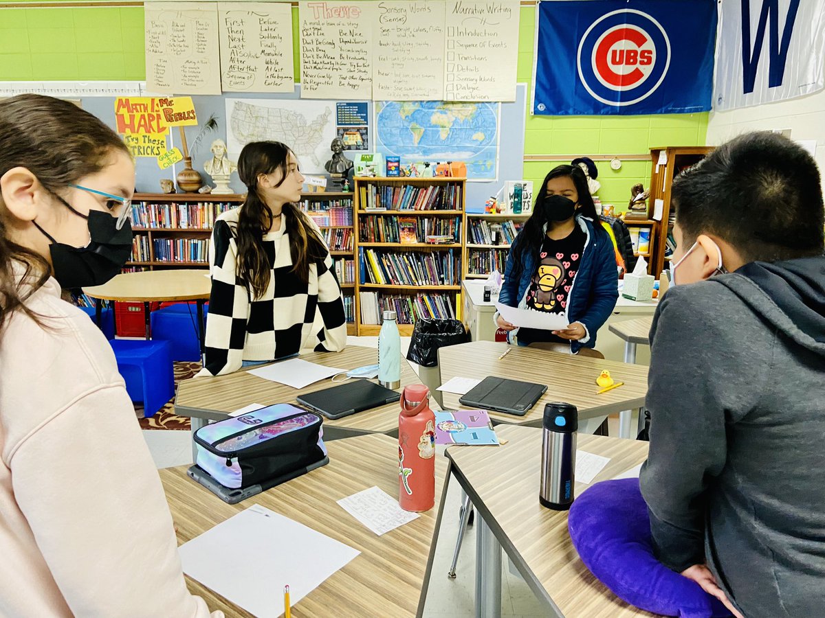 PeeblesForest's tweet photo. Students did a great job with @KaganOnline #NumberedHeadsTogether by participating, sharing, listening, and being active learners! A great way to review our science activity! #ScienceIsFun #62Learns https://t.co/b7NzIFtXko