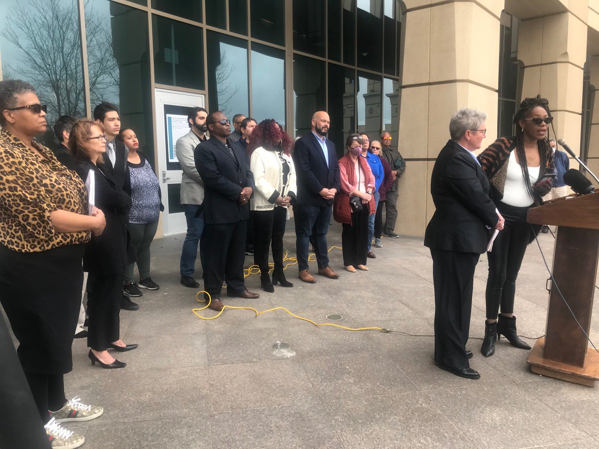 More than a dozen city and community leaders gathered in support of former Aurora police Chief Vanessa Wilson, who was fired last week. Maisha Fields blasting city manager’s decision, says it’s a step backward.