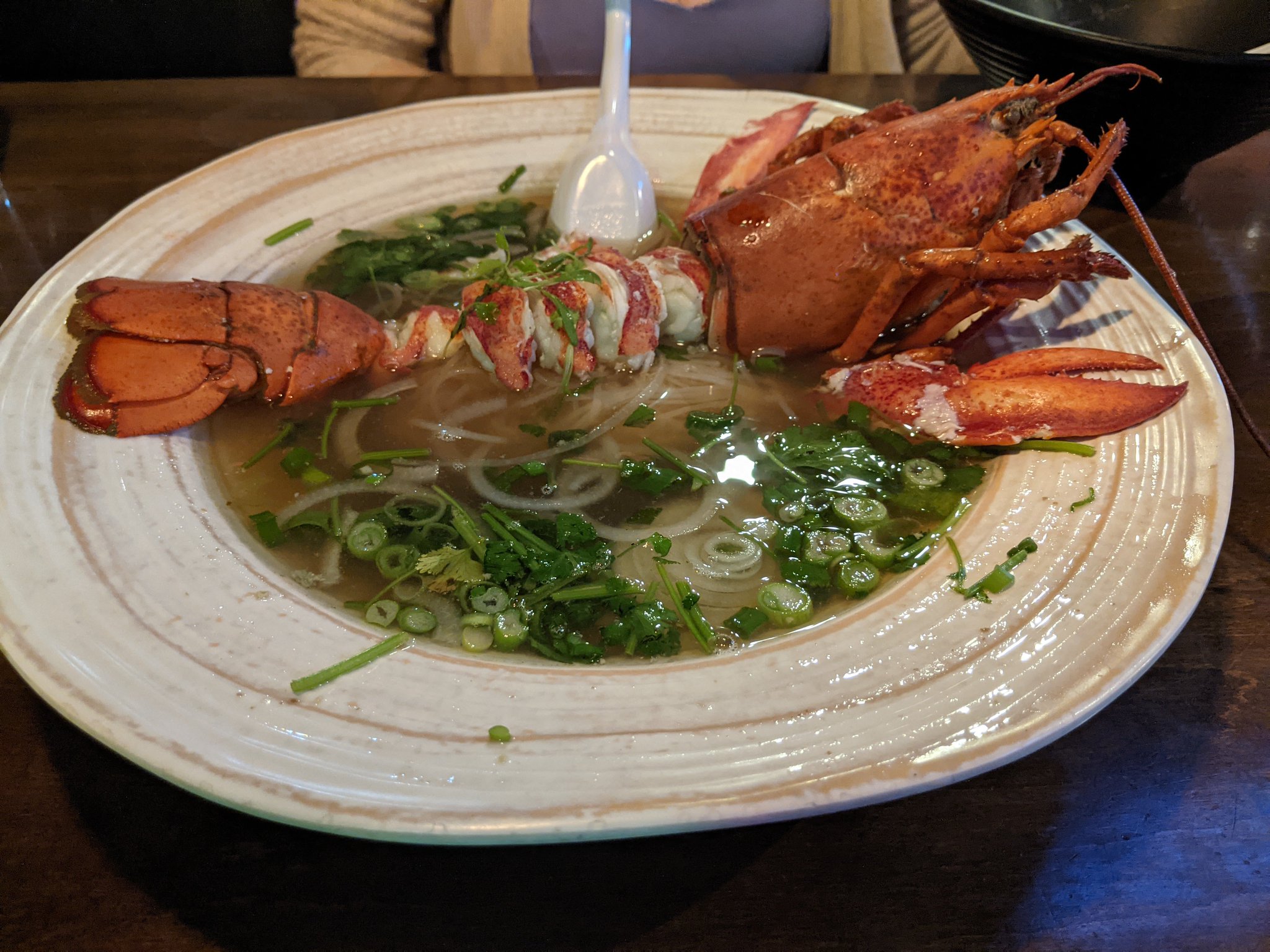 Mae Ling home in Vegas on Twitter "So this lobster pho was 65. Send