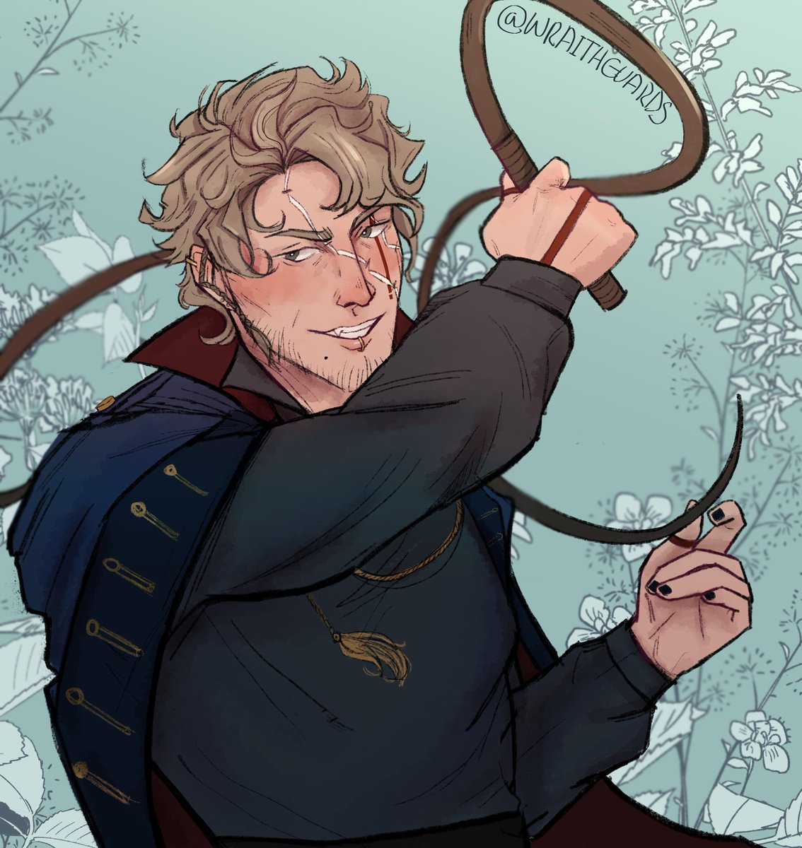 wraithguards's tweet image. comm for my dear friend nev of their dnd oc, benji