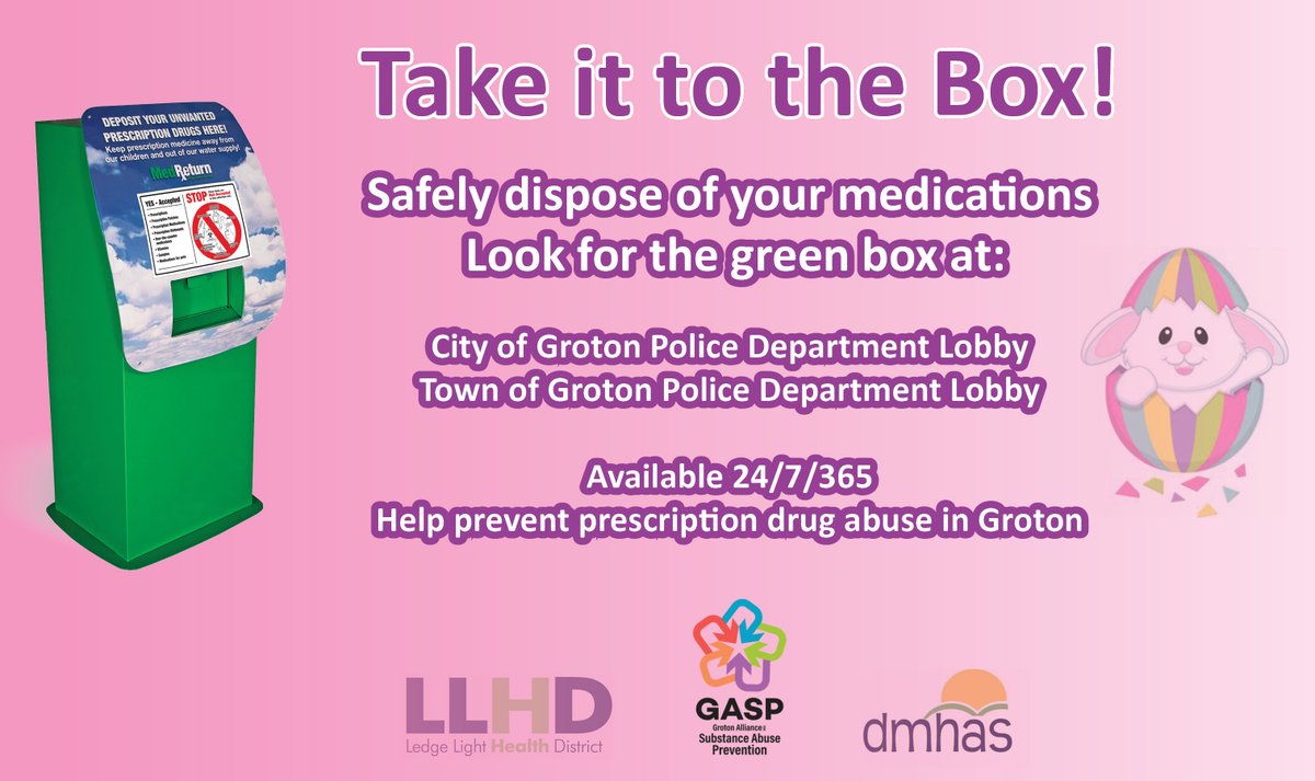 Groton_Prevents's tweet photo. Hop on over to @GrotonTownPD or City PD and #TakeItToTheBox #grotonct #Easter https://t.co/OLYSlIRM1x