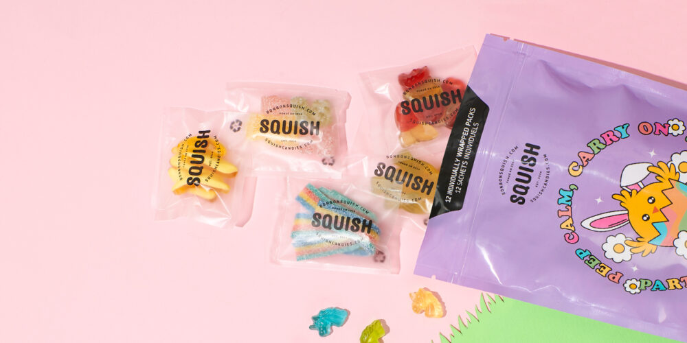 Indie88Toronto's tweet photo. Need something sweet this easter? Look no further than  @SquishCandy! Tune in with @LanaGay all week for chances to win gourmet gummies courtesy of  @SquishCandy! Learn more: https://t.co/yo309Oy0uU https://t.co/XUc6nbIMhP