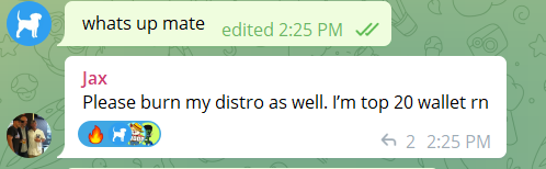 Pupperwtf's tweet photo. Another $DOGGER distribution to a top 30 $PUPPER holder is about to be burnt.
@EricCryptoman @DoggerToken @maythous https://t.co/W9pS0AIv72