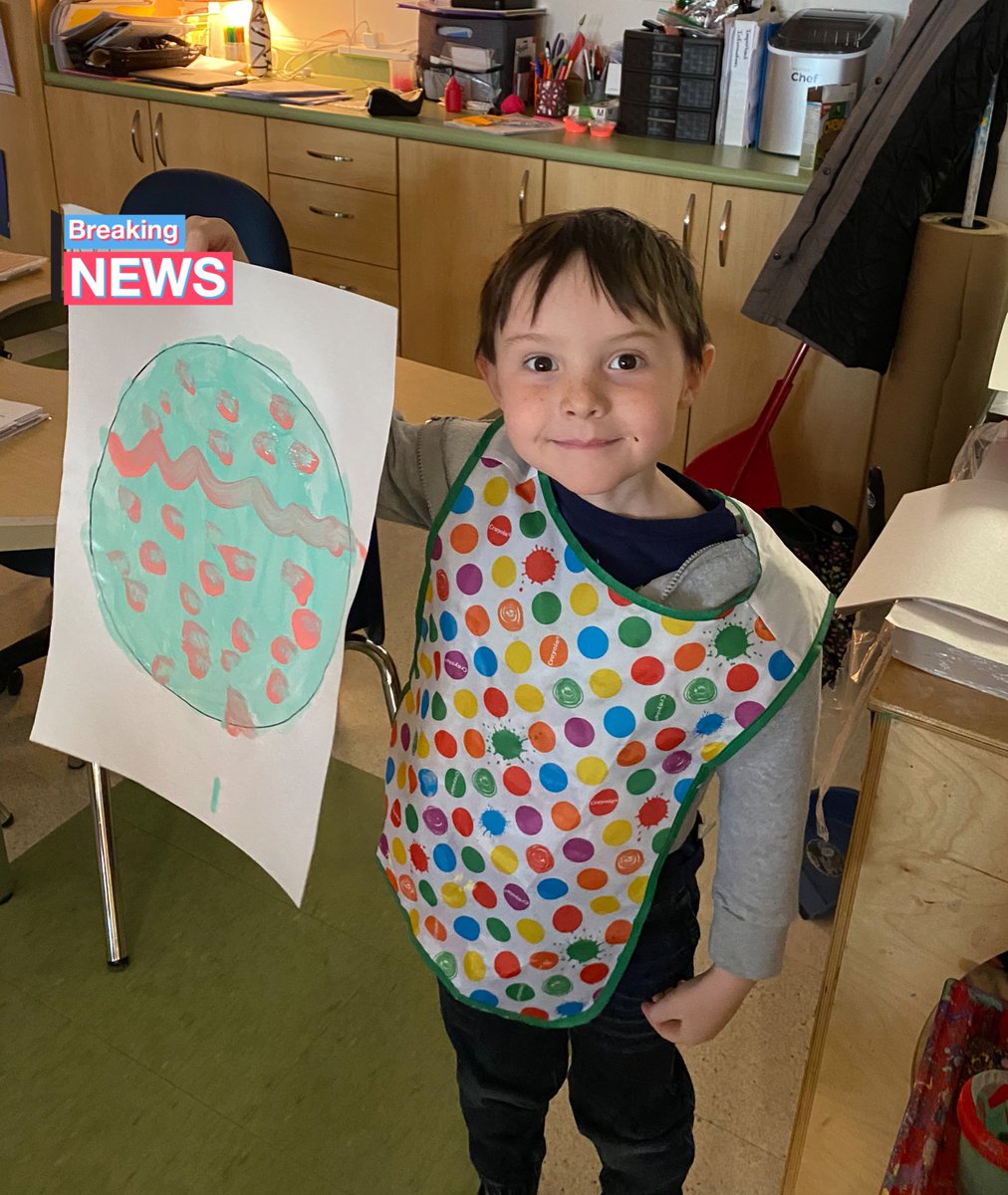 dtrkinder2's tweet photo. Spring and Easter painting. #spring #art #messyisfun @DiamondTrailPS https://t.co/J0VSPO8oZz